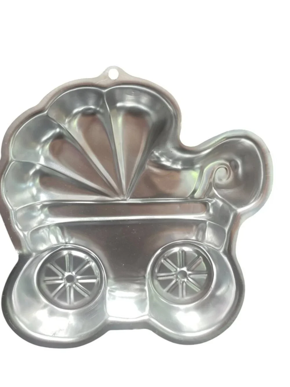 Wilton‎ 2105-3319 Baby Carriage Cake Pan Aluminum Baby Shower Pram